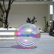 TheLAShop Iridescent Inflatable Mirror Ball for Pool Party & Yacht Boat, 40in Image
