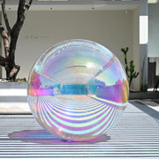 TheLAShop Iridescent Inflatable Mirror Ball for Pool Party & Yacht Boat, 48in Image