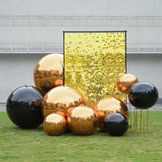 TheLAShop Set of 6 Inflatable Mirror Ball with Pump Event Party Decor Image