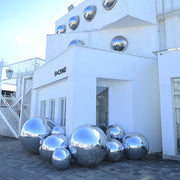TheLAShop Set of 6 Inflatable Mirror Ball with Pump Event Party Decor Image