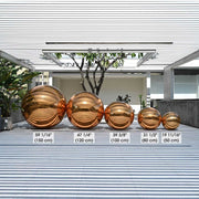 TheLAShop Inflatable Mirror Ball 20"-60" (Iridescent, Gold, Silver, Black Option) Image