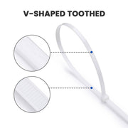 TheLAShop 1000mm 39" Self-Locking Nylon Zip Ties Wraps 20pcs Image