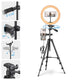 TheLAShop 12in Dimmable Ring Light & Tripod Stand & Camera Phone Mount Image