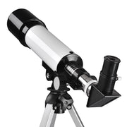 TheLAShop 50mm Astro Refractor Telescope Eyepieces Tabletop for Beginner Image