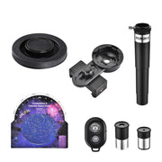 TheLAShop 50mm Astro Refractor Telescope Eyepieces Tabletop for Beginner Image