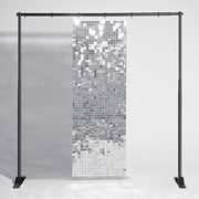 TheLAShop Shimmer Wall Panels Event Signs Party Wedding Backdrops, Silver - 12ct/pk Image