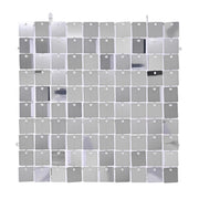 TheLAShop 10'x7' Shimmer Wall Backdrop with Stand for Events Party Decor, Silver Image