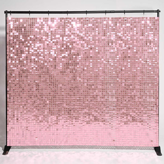 TheLAShop 10'x8' Heavy Duty Shimmer Wall Backdrop for Events Party Decor