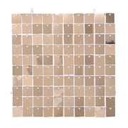 TheLAShop 10'x8' Heavy Duty Shimmer Wall Backdrop for Events Party Decor, Champagne Gold Image