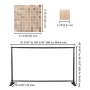 TheLAShop 10'x8' Heavy Duty Shimmer Wall Backdrop for Events Party Decor Image