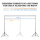 TheLAShop 10'x8.5' Shimmer Wall Backdrop with Stand for Events Party Decor Image