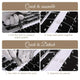 TheLAShop 10'x8.5' Shimmer Wall Backdrop with Stand for Events Party Decor Image