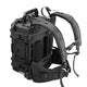 TheLAShop Waterproof Rolling DSLR Camera Case Backpack with Foam Image