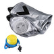 TheLAShop Core Bag Water-filled Fitness Aqua Bag Adjustable 33 Pound Gray