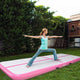 TheLAShop 10 ft Air Gymnastics Mat Track with Pump 6" Thick Image