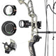 TheLAShop Archery Compound Bow Set w/ 12 Carbon Arrows Image