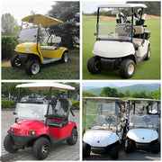 TheLAShop Club Car Precedent Folding Acrylic Golf Cart Windshield Clear Image