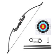 TheLAShop Recurve Bow Hunting Longbow Takedown Archery 53" 30-40lbs Image