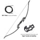 TheLAShop Recurve Bow Hunting Longbow Takedown Archery 53" 30-40lbs Image