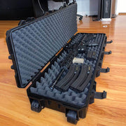 TheLAShop Locking Rifle Case TSA Padlocks with Wheels IP67 40x14x7" Image