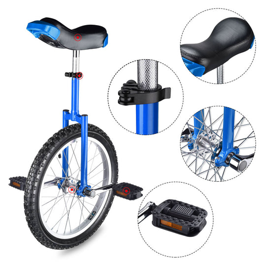 TheLAShop 18 inch Wheel Unicycle Multiple Color