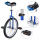 TheLAShop 20 inch Wheel Unicycle Multiple Color, Blue Image