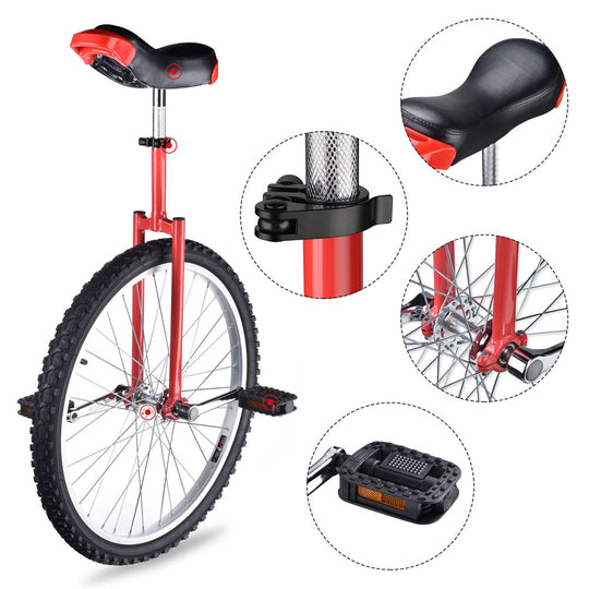 TheLAShop 24 inch Wheel Unicycle Multiple Color