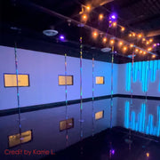 TheLAShop Iridescent Dance Pole Static and Spinning Dance Pole 45mm Image