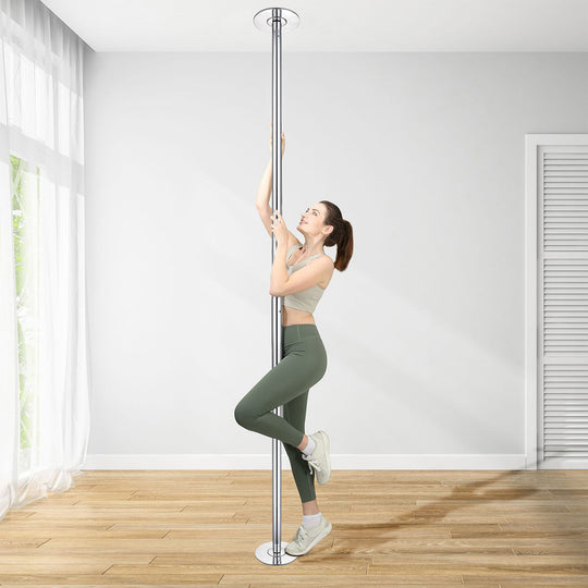 Spinning Static Stripper Pole Dancing Pole For Home Bedroom 46Mm Dance  Equipment, 1 - Baker's