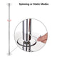 TheLAShop 10 ft Spinning Strip Pole Kit Removable 45mm Silver Image