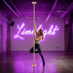 TheLAShop 10.8 ft Bass Pole Static Spinning Dance Pole Removable 45mm Image
