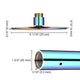 TheLAShop 10.8 ft Mermaid Pole Spinning Dance Pole Detachable 45mm