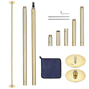 TheLAShop 10.8 ft Bass Pole Static Spinning Dance Pole Removable 45mm Image