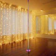 TheLAShop 9 ft Spinning Dancing Pole with Light, Iridescent Image