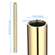 TheLAShop Dance Pole Extension 750mm (45mm), Gold Image