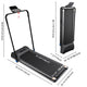 TheLAShop Ultra-thin Folding Treadmill with Remote Running Machine