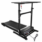 TheLAShop Electric Treadmill with Desk Workstation Image