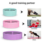 TheLAShop Fabric Resistance Loop Bands Workout Bands 3pcs (18-70lbs) Image