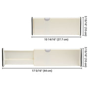 TheLAShop Dresser Drawer Dividers 4"Hx11-17" Expandable 2-Pack Image