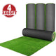 TheLAShop Artificial Grass for Patio, Deck, Porch (3/8"H Pile), 12x65ft - (4x)3'x65' Image