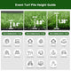 TheLAShop Artificial Grass for Wedding Aisle Runners (1 3/8"H Pile) Image