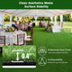 TheLAShop Artificial Event Turf | Low-Profile for Outdoor Dining & Entryways(0.4"H) Image