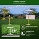 TheLAShop Artificial Grass for Weddings, Cocktail Parties (13/16"H Pile) Image