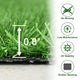 TheLAShop Bulk Realistic 0.8" Artificial Grass Roll, Xeriscaping Turf Image