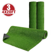 TheLAShop Sports Turf for Field Hockey Backyard Practice (13/16"H Pile), 12x20ft - (3x)4'x20' Image