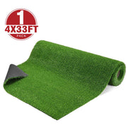 TheLAShop Dog Run Turf Outdoor Artificial Grass (13/16"H Pile), 4x33ft Image