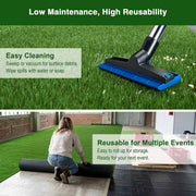 TheLAShop Artificial Grass for Wedding Aisle Runners (1 3/8"H Pile) Image