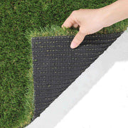TheLAShop Artificial Turf Roll 4-Color Fescue & Thatch Grass, 1.38" Pile Image