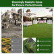 TheLAShop Commercial Event Turf Roll, 4-Color Fescue & Thatch, 1.38" Pile Image