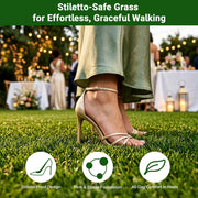 TheLAShop Commercial Event Turf Roll, 4-Color Fescue & Thatch, 1.38" Pile Image